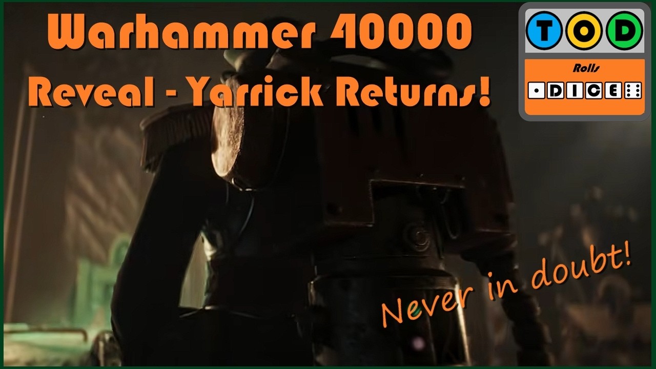 Анонс Warhammer 40000 &mdash; Возвращение в Армагеддон со Старым Глазом Бэйла &mdash; Новый Яррик! | Тод брос...