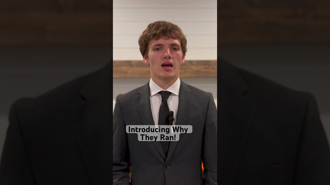 Introducing Why They Ran! #publicservice #youngvoters #politicalinterviews #politics