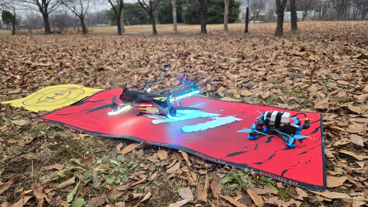 겨울 비행, 견적 공포와 질주 본능 사이의 FPV 플로우