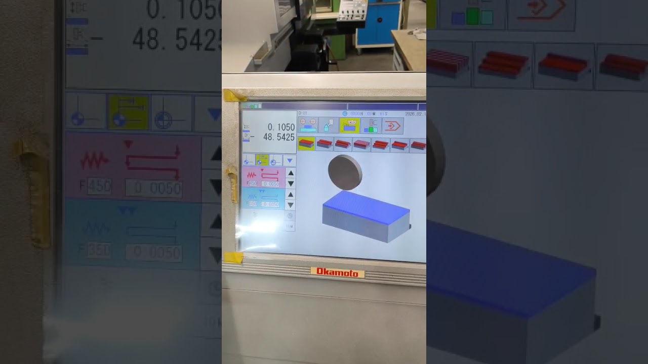 Flachschleifmaschine - Horizontal OKAMOTO ACC 64 CA-iQ
