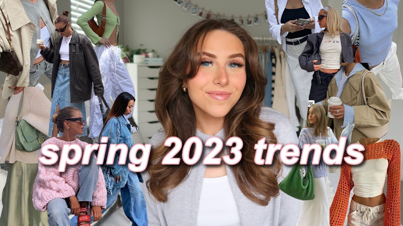 SPRING FASHION TRENDS 2023! | pinterest inspired, casual, cute, & wearable! (clothing essentials)