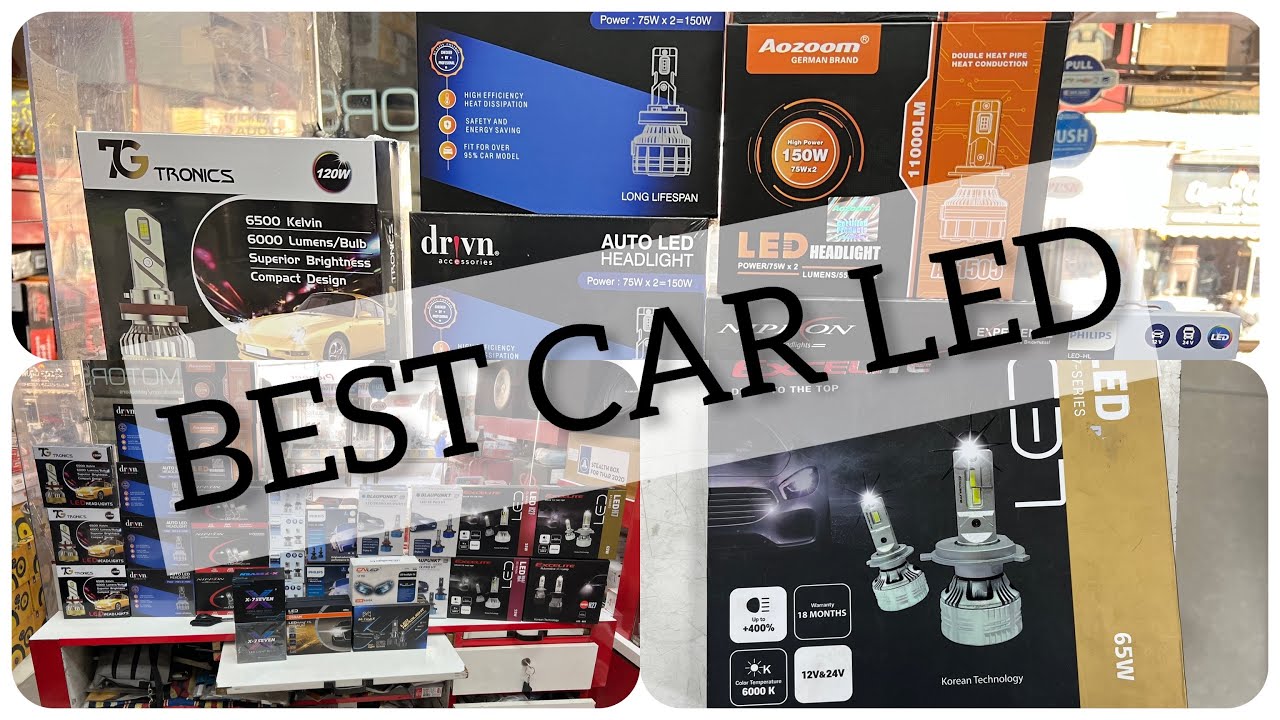 🔥😱TOP CAR LED | BRIGHT CAR LED | INDIA’S MOST POWERFUL LED 💪| AOZOOM | DRIVN | PHILIPS | OSRAM
