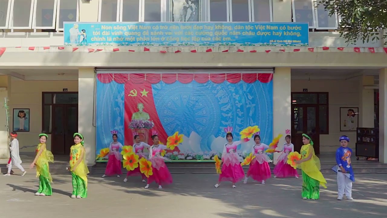 Bài dự thi LK  Con rồng Việt Nam   Việt Nam mến yêu Đơn vị Liên đội Trường Tiểu học Nguyễn Ngọc Bình