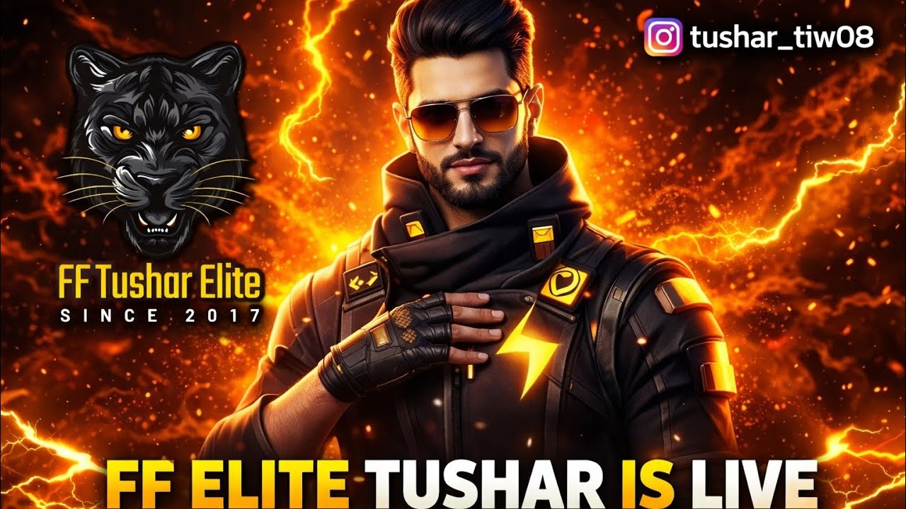 Free Fire Live | FF Tushar Elite is live!