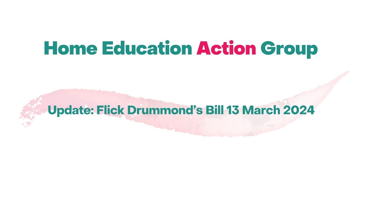 Update: Flick Drummond's Bill Second Reading 15 March 2024