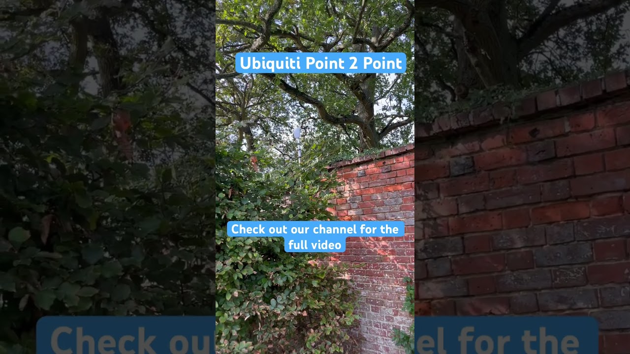 Ubiquiti point 2 point. #uisp #ubiquiti #wifi