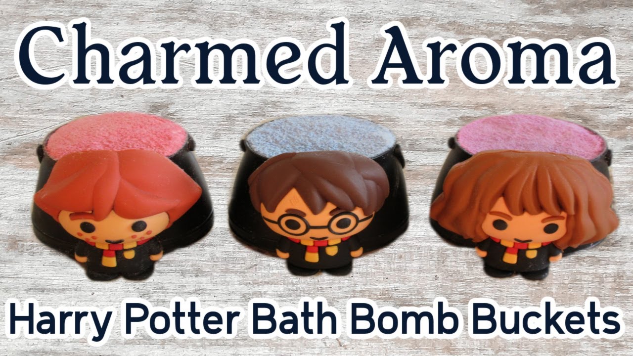 Charmed Aroma Charm Bracelet Reveal - Harry Potter Bath Bomb Buckets DEMO!