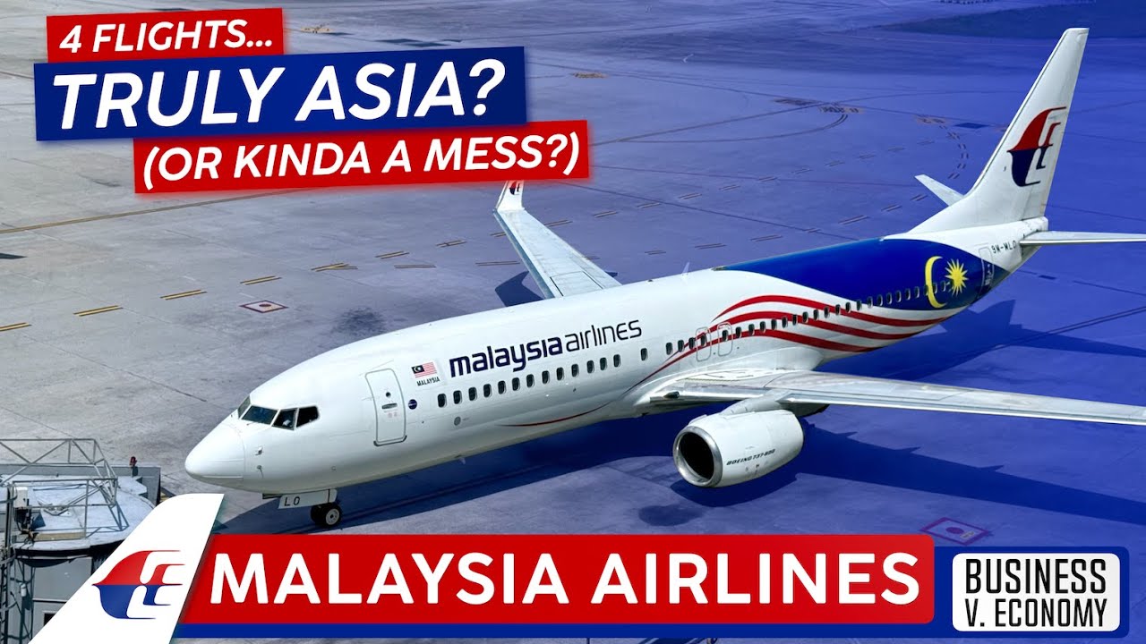 Четыре рейса, четыре места на MALAYSIA AIRLINES 🇹🇭→🇲🇾→🇻🇳 Испытываем их 737 в эконом- и бизнес-классе