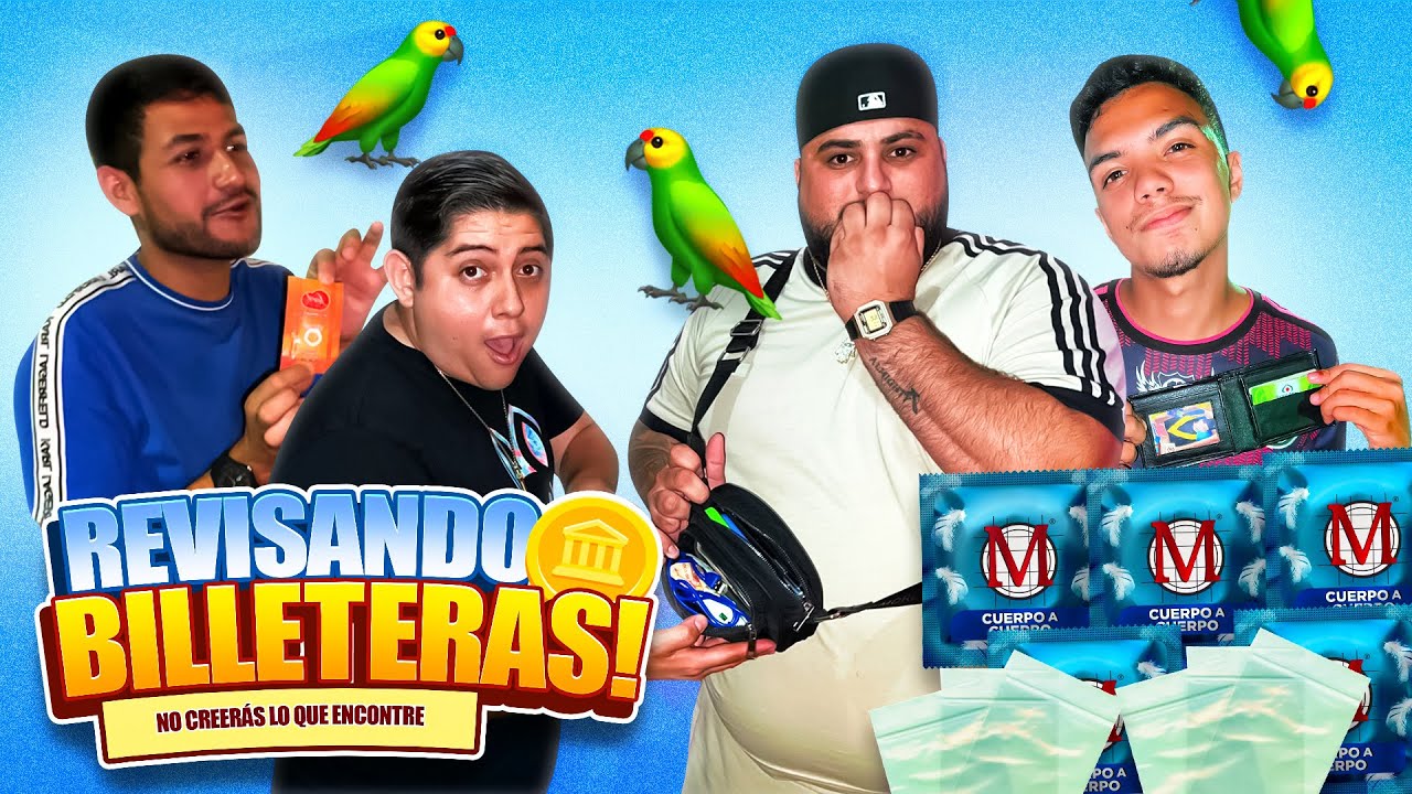 HUSMEÓ LAS CARTERAS DE MIS AMIGOS | No creerás lo que encontré 🤣