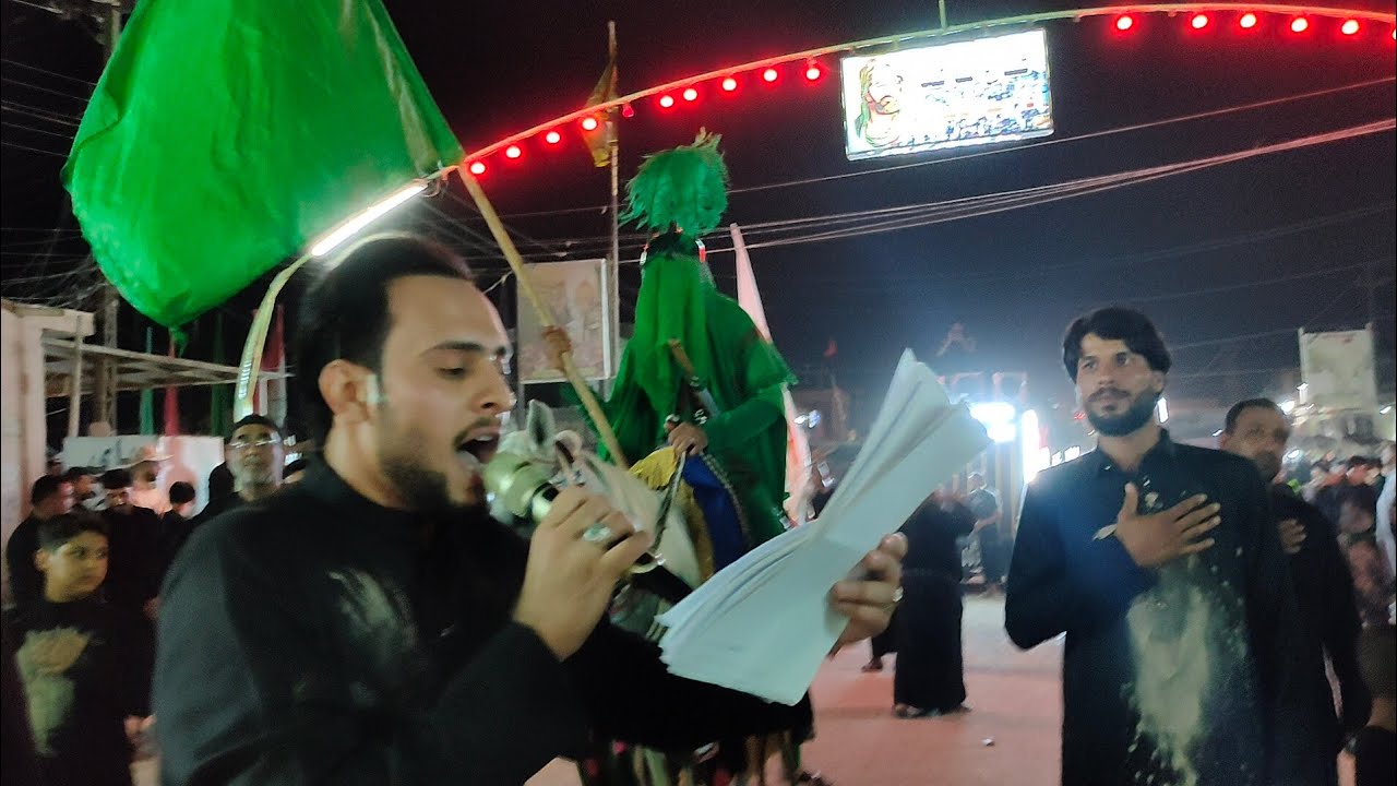 عزاء زنجيل ليلة 7 محرم 1444 هيئة اسد الطف  أهالي قضاء الشنافيه2022/8/5