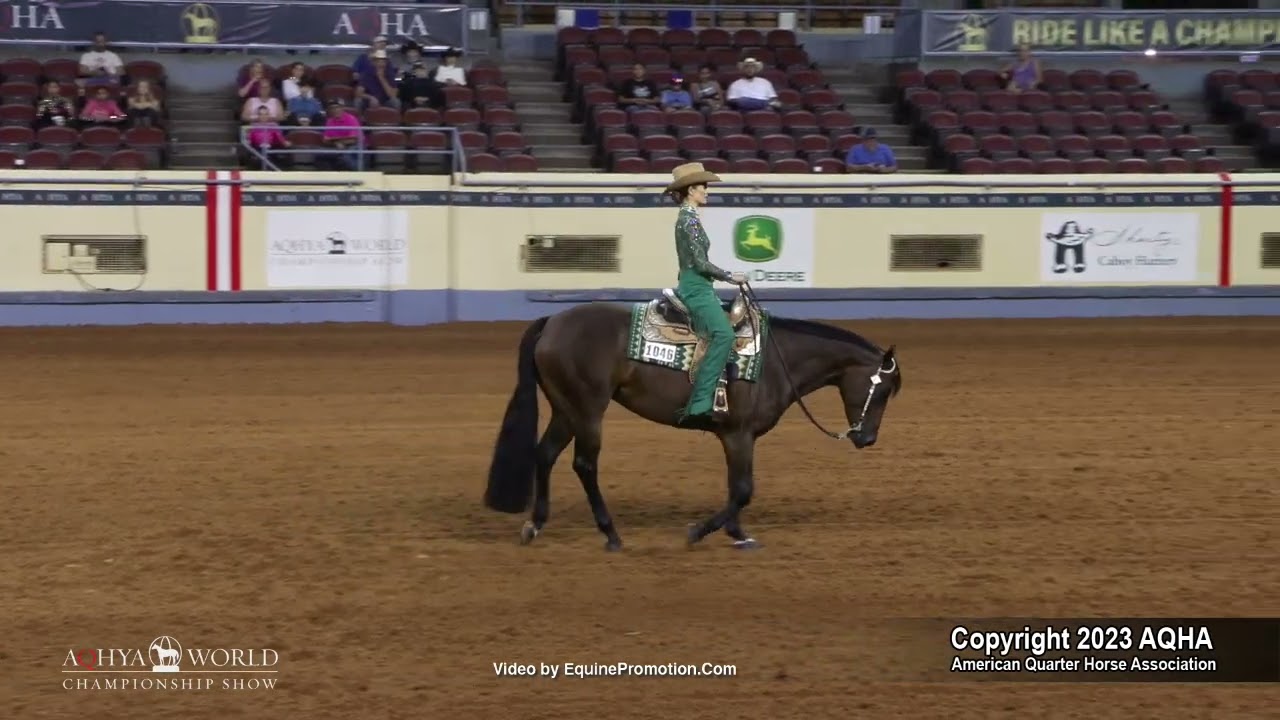 2023 Western Horsemanship 13-&-Under -- AQHYA World Championship Show