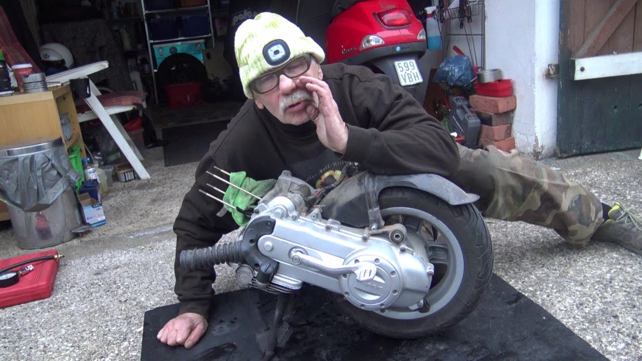 Von der Vespa LX 50 - ist der Motor in Arsch !