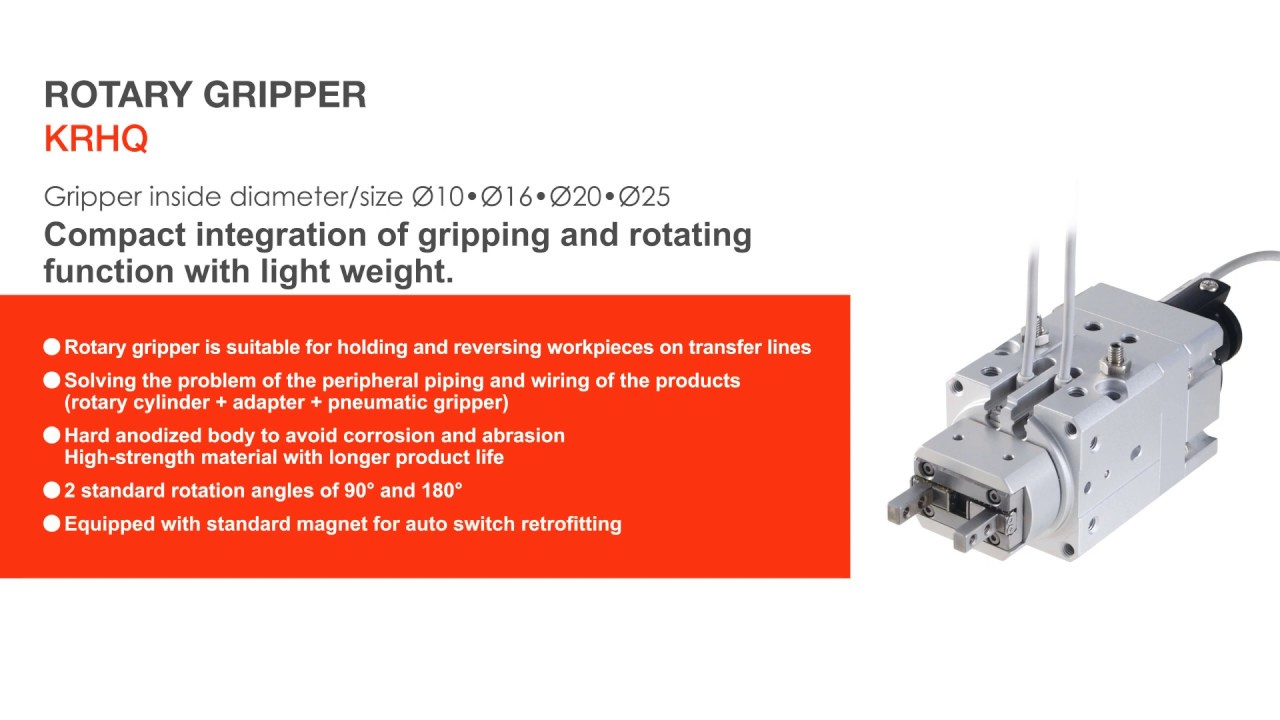 ROTARY GRIPPER - KRHQ Series