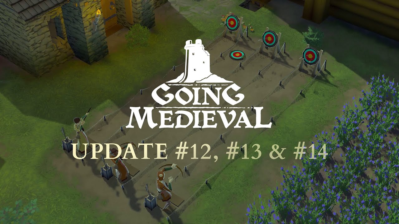 Update #12 #13 & #14: Prisoners & Gates + Fire & Training Buildings + Basic Modding | Going Medieval