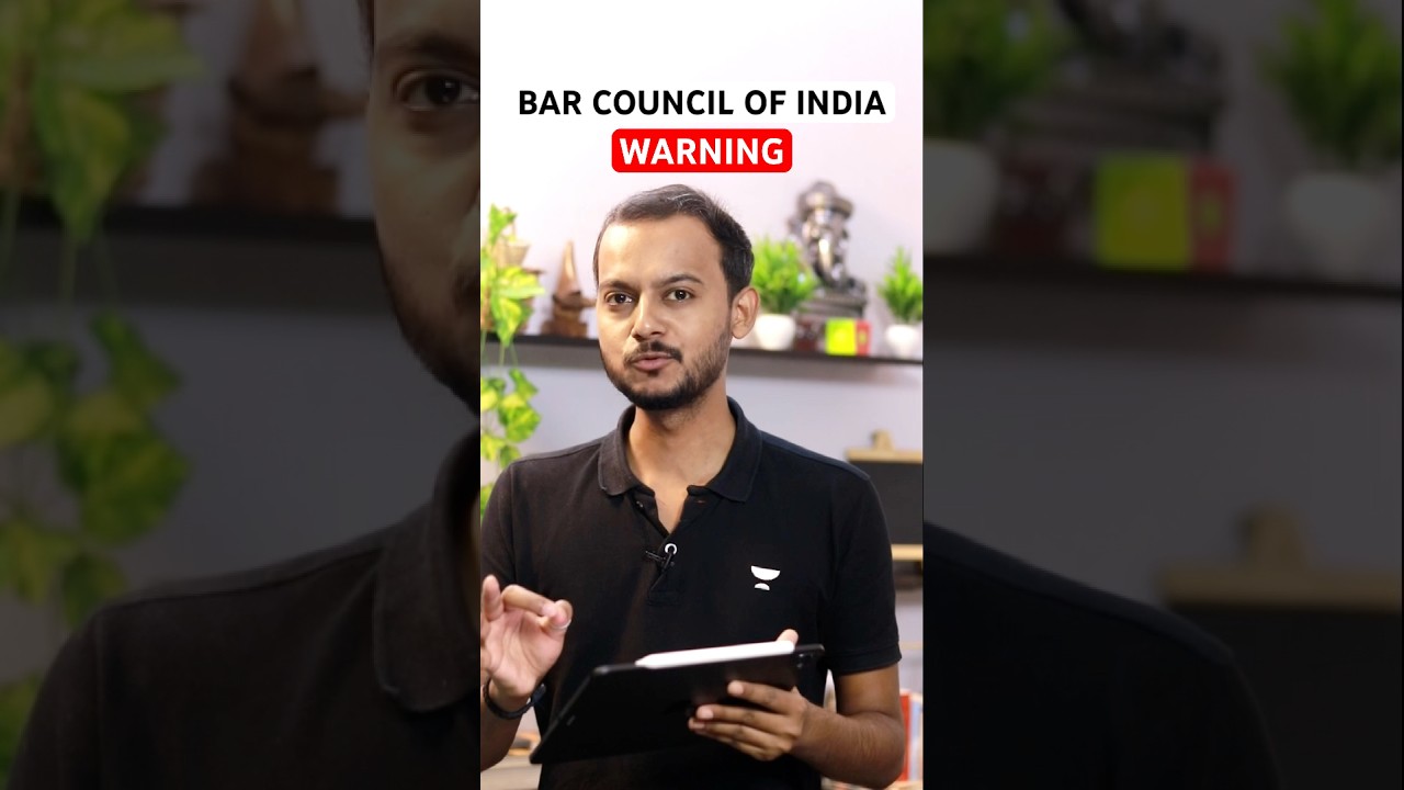 Bar Council Warning #advocate #barcouncil