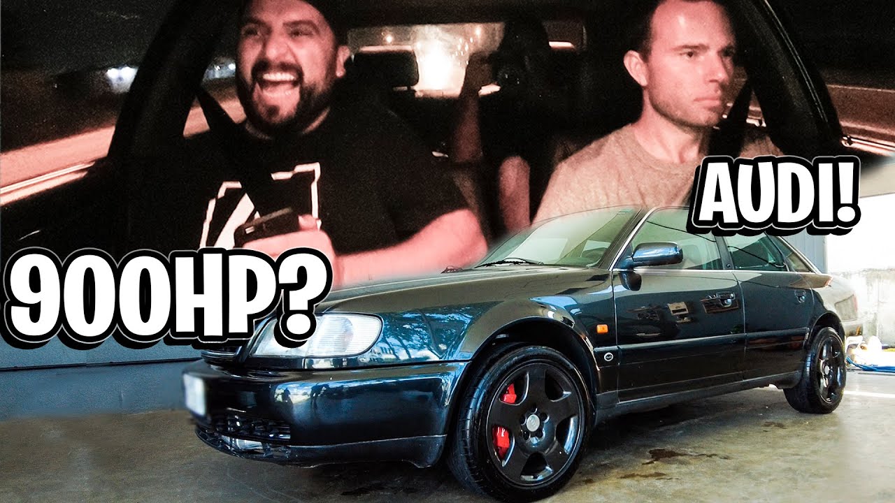 AUDI S6 QUATTRO DE 900HP!!! CARRO DA BOOSTER COMPANY NA RUA. ESSE DEU MEDO!!!!! - RACEMIDIA.