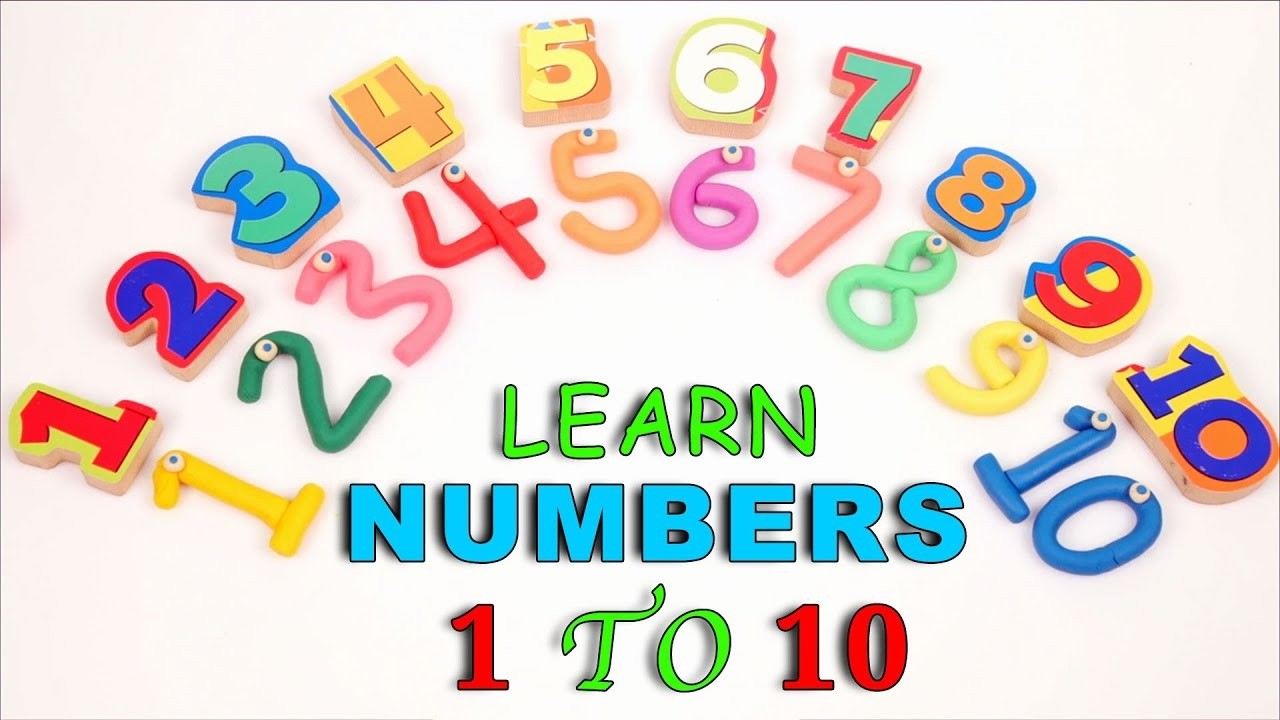 Learn to Count 1 to 10 with Play Doh Colors + More Fun Kids Videos