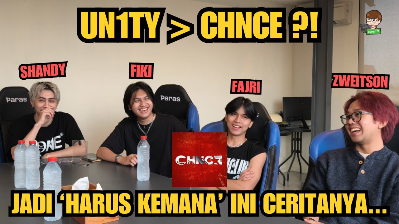TRANFORMASI DARI UN1TY KE CHNCE!! CERITANYA GIMANA? - ft. Shandy, Fiki, Fajri, & Zweitson  - Podcast