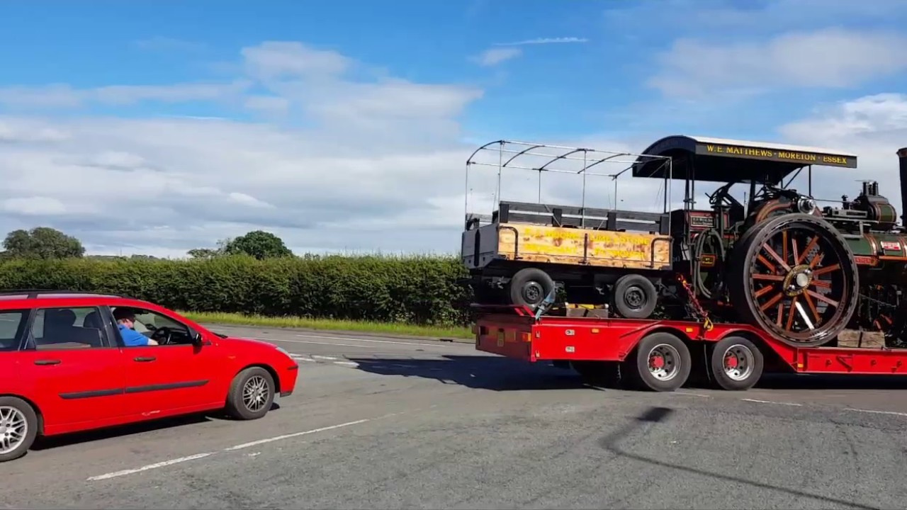 Kelsall Steam Rally -  Truck Departures Part 1 , 25th June 2017