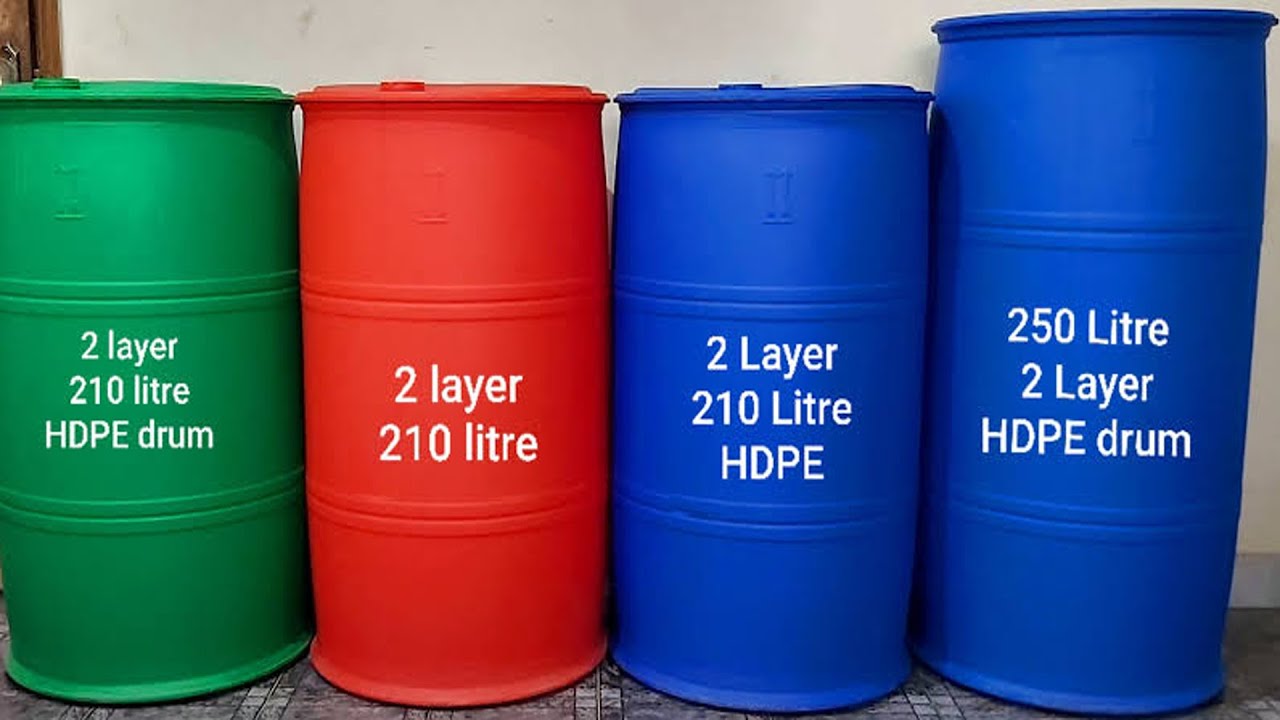 30 to 250 Plastic drum | Plastic drums and barrels / available with save prices | New Bangla 24H |
