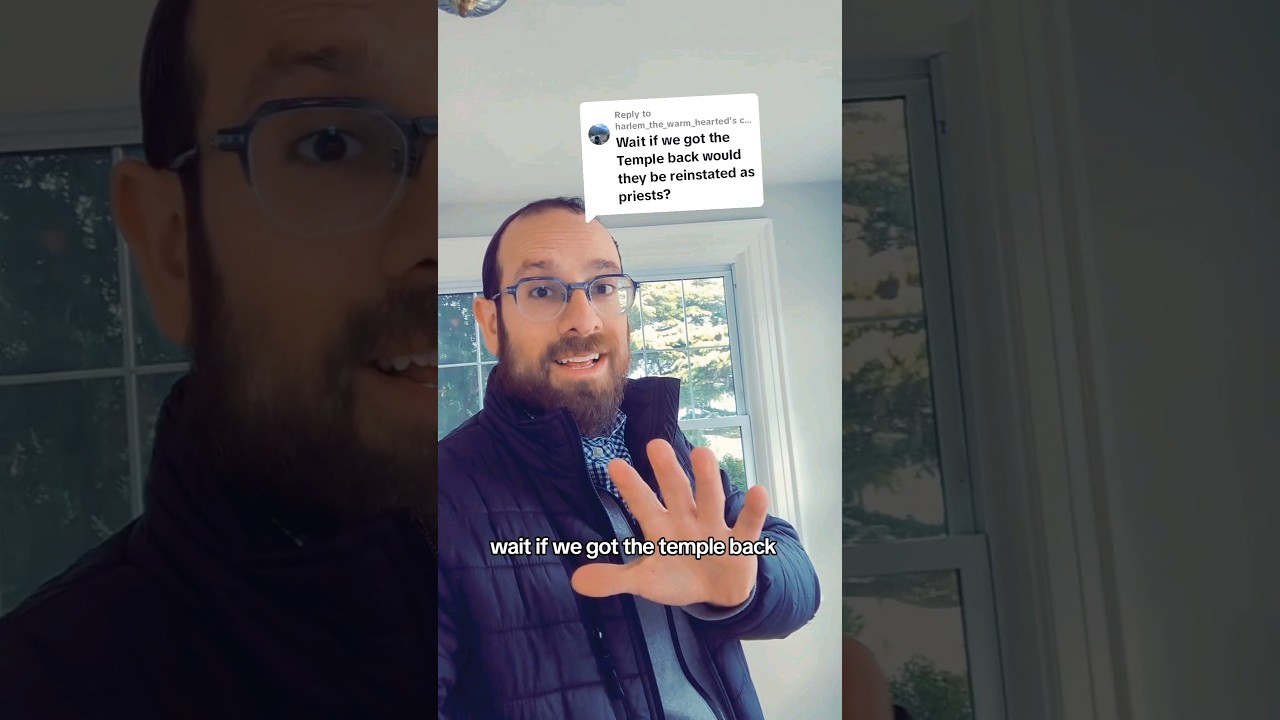 Will the priests/kohanim be reinstated when we pulled the third temple?