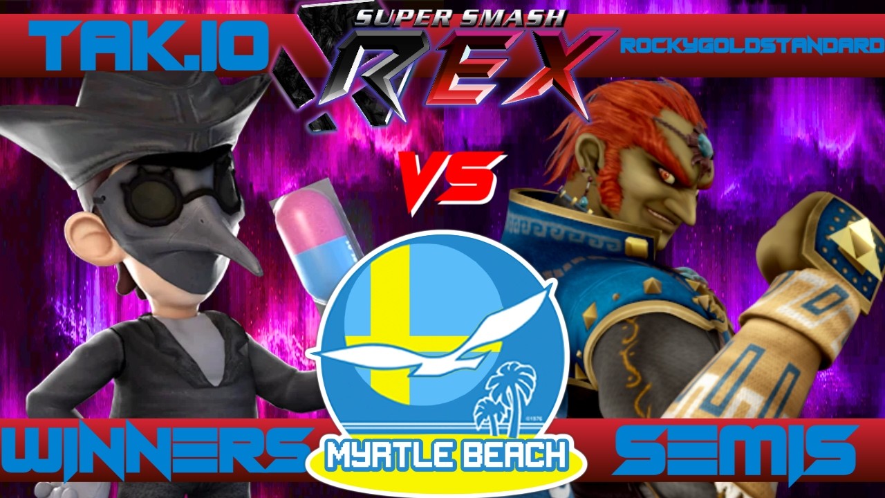 SocaSmash 170 Super Smash REX: Tak.io (Dr Luigi) vs RockyGoldStandard (Ganondorf) Winners Semis