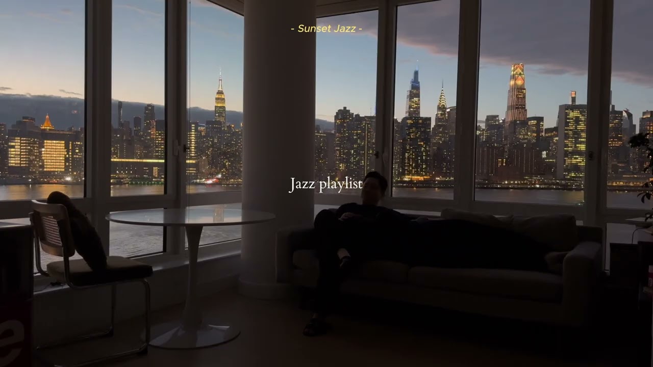 playlistl 퇴근 후 맨하탄 야경 아래서 듣는 보사노바 재즈 | Chill Bossa Nova Jazz in NYC 
