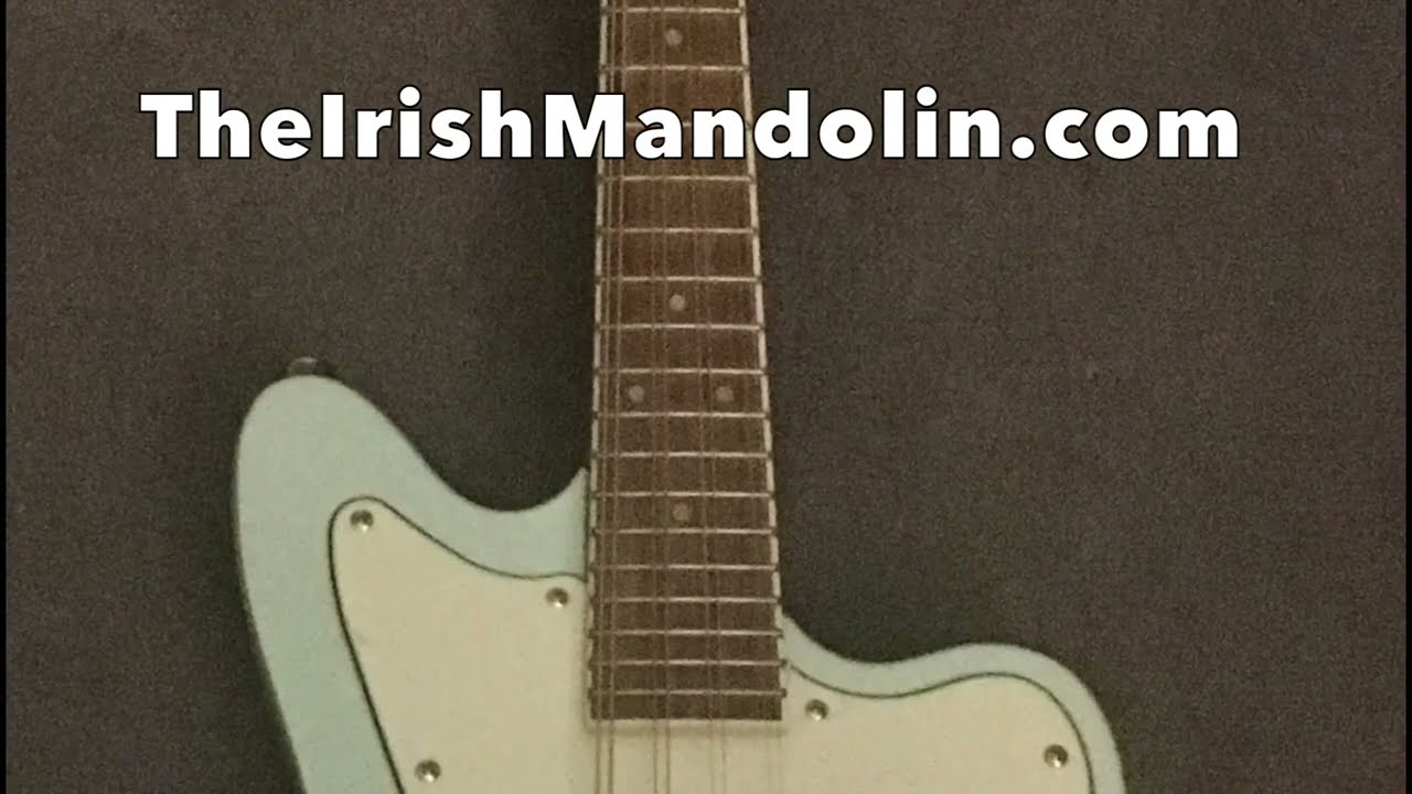 The Green Pantaloons - a reel in D Major tabbed for mandolin and played by Aidan Crossey