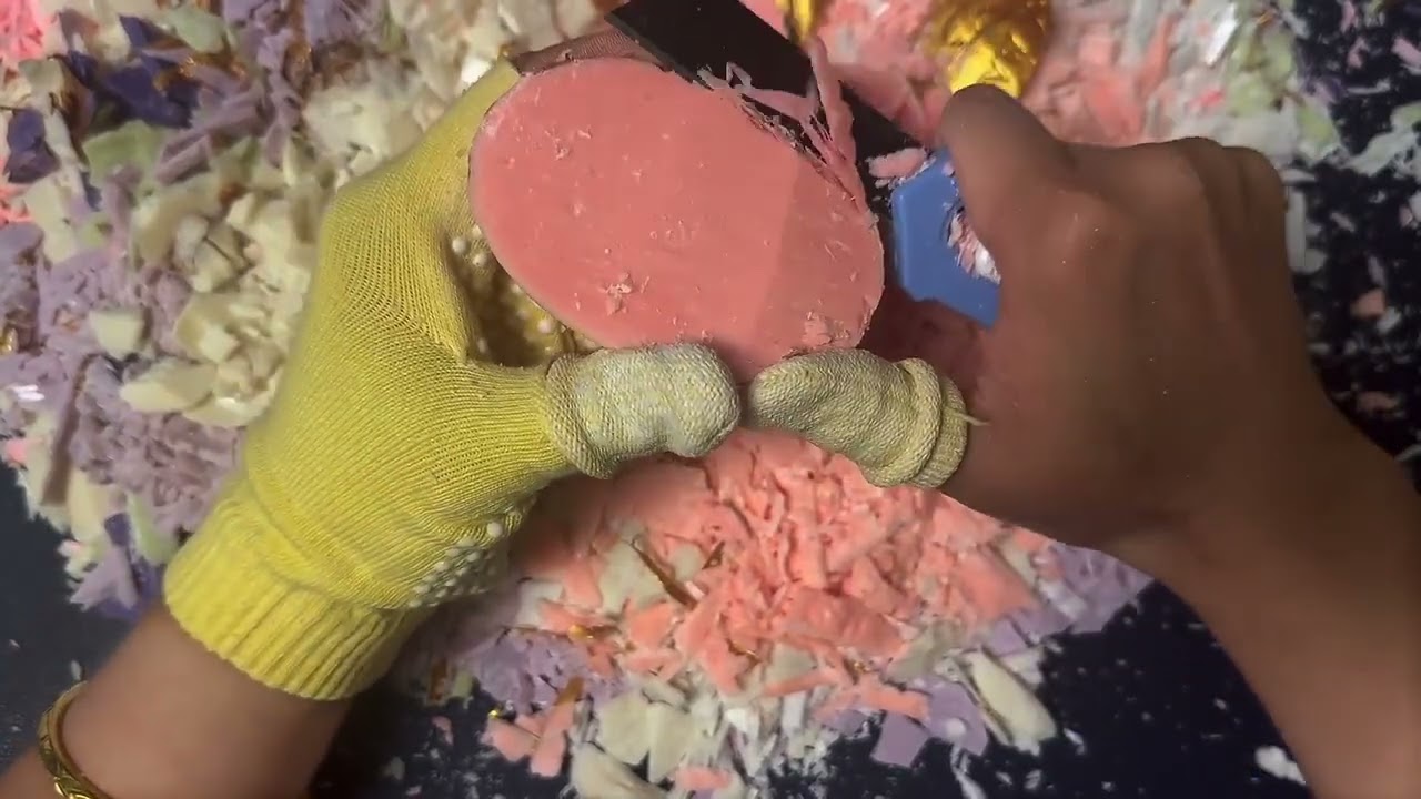 Soap ASMR 🧼 | Most Satisfying Soap Cutting ASMR | Relaxing Sounds for Sleep and Stress Relief