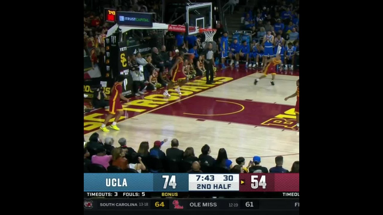 Top Plays: Donovan Dent vs. USC | UCLA Basketball | 03/07/2026