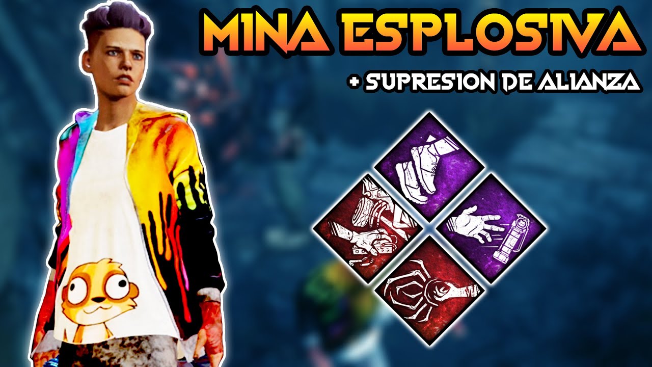 MINA ESPLOSIVA DE JILL VALENTINE  ES BUENA PERK? | Dead by daylight | Español