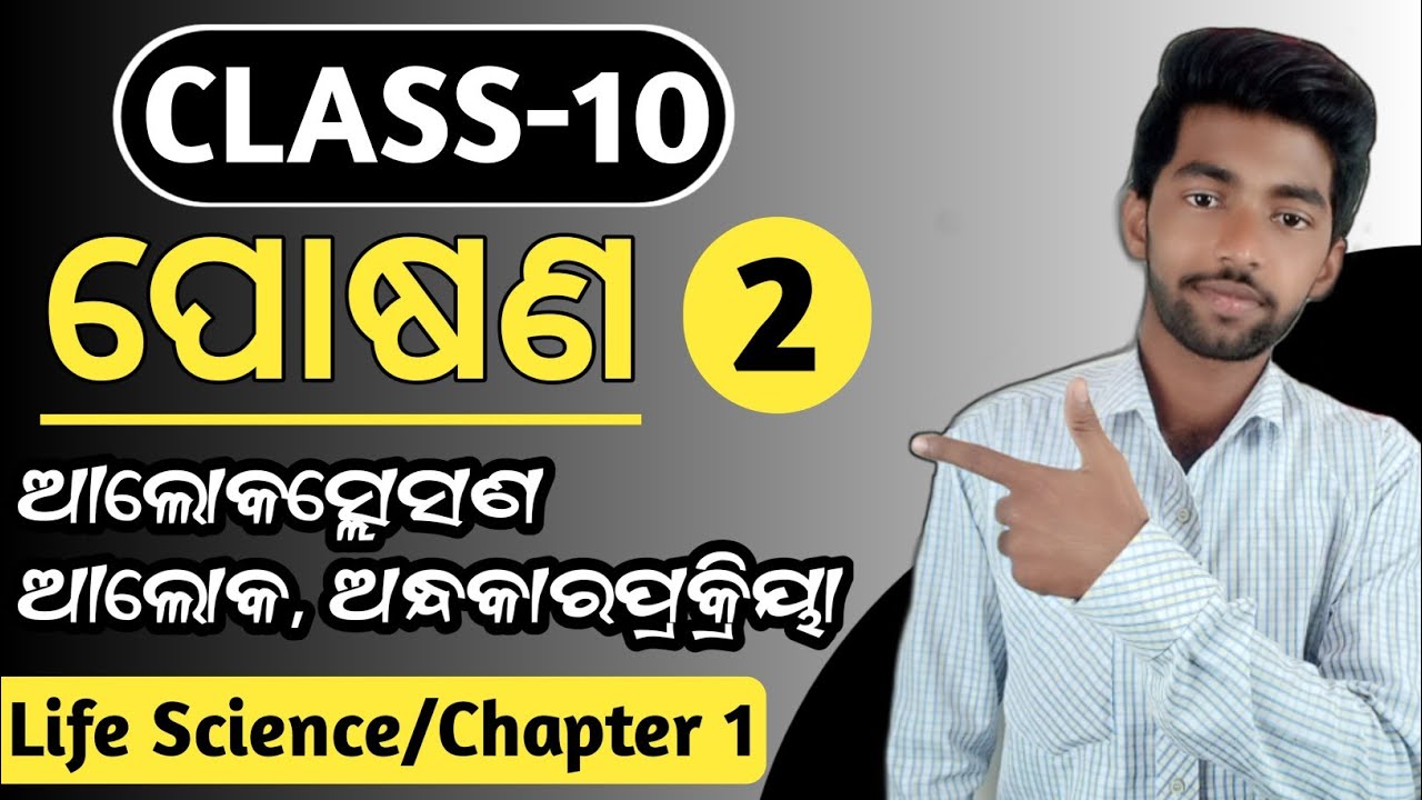Nutrition 10th class life science chapter 1 part 2 | life science 1st chapter | Light dark reaction