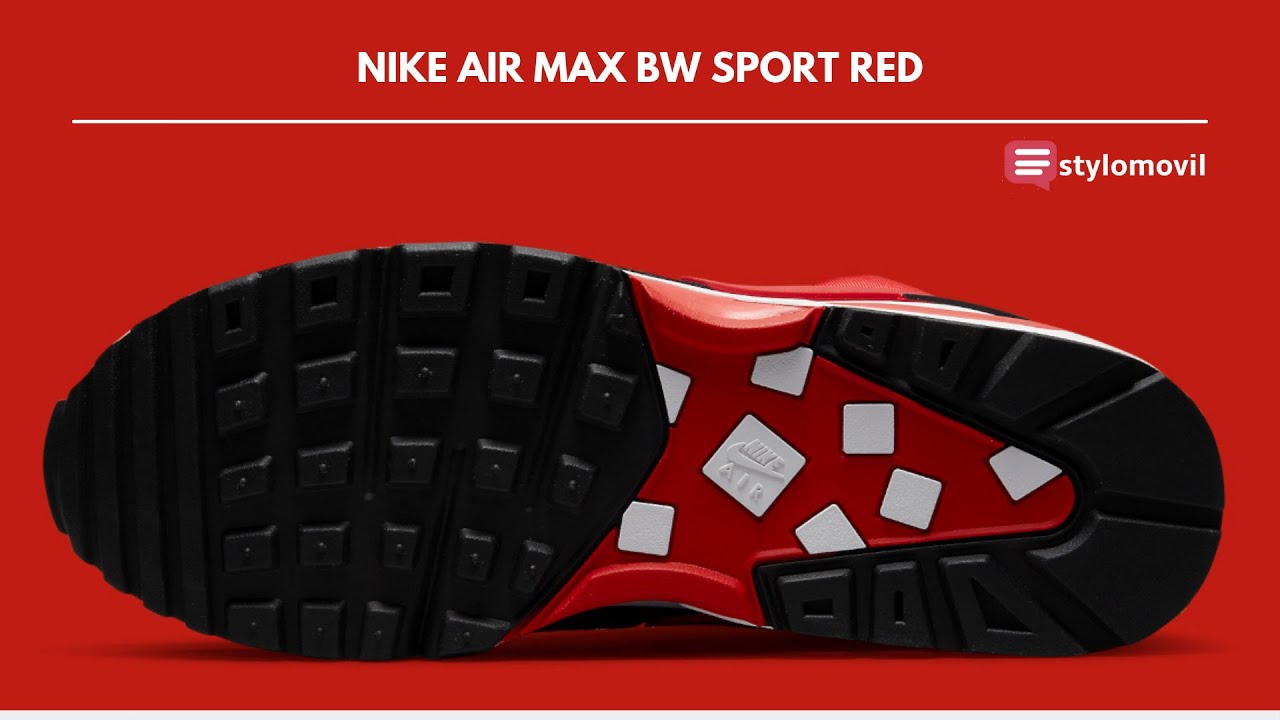 NIKE AIR MAX BW SPORT RED