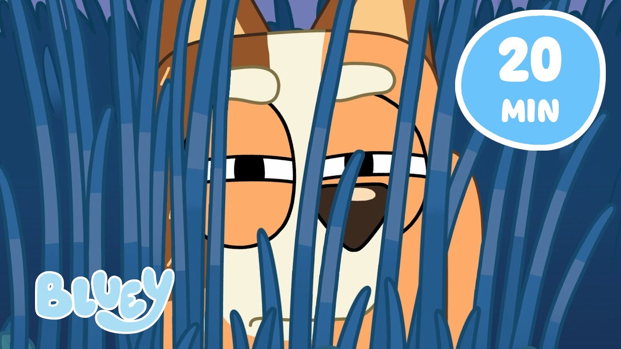 Bluey in Hindi | Spooky Fun with Bluey and Friends! 🦇 | देखिये Hindi Cartoon for Kids 💙 🇮🇳