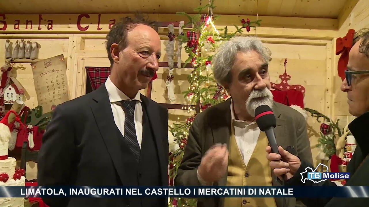 Limatola, inaugurati nel castello i mercatini di Natale