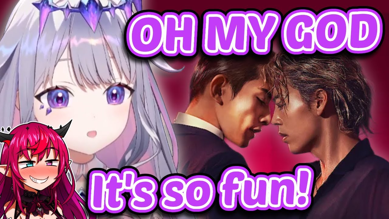 IRyS got Biboo to watch BL...【HololiveEN】