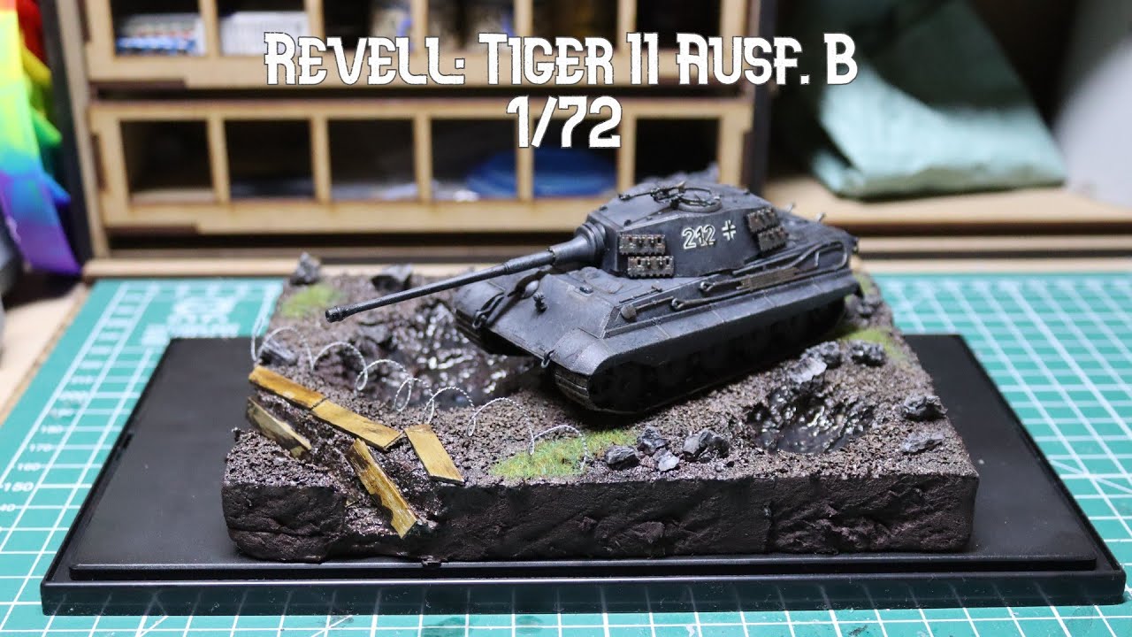 Полиця Кворела: Revell Tiger II Ausf. B 1/72