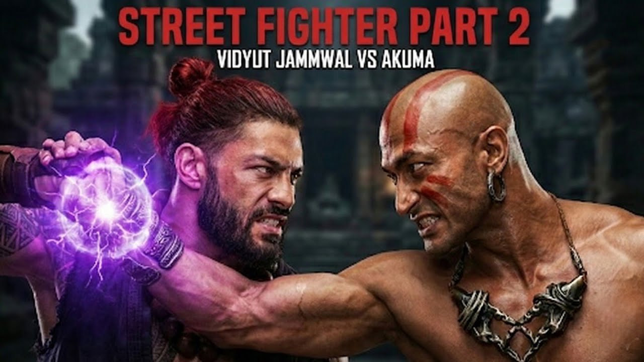 VIDYUT JAMMWAL vs ROMAN REIGNS! 😱 Street Fighter Part 2