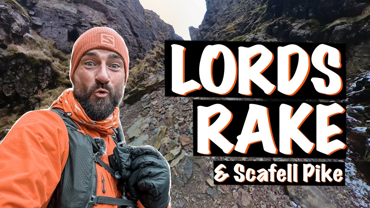 Scafell via Lords Rake Solo Scramble - Scafell Pike - Lake District
