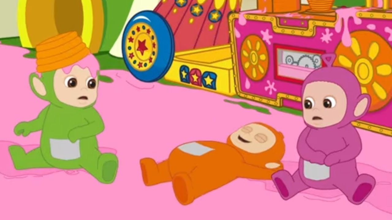 Tiddlytubbies ★ Tiddlytubbies Eating Custard! - 50 Minute Compilation! ★ Kids Cartoon Show