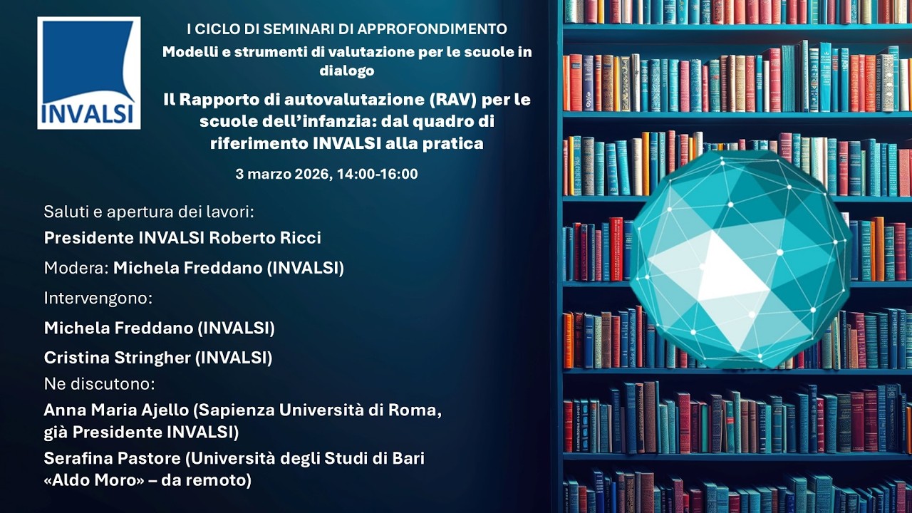 Il RAV per le scuole dell’infanzia: dal quadro di riferimento INVALSI alla pratica, 03/03/2026
