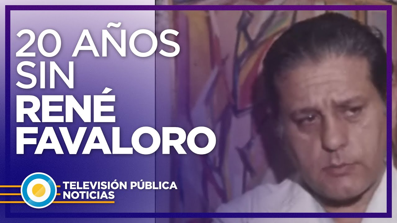 Una entrevista inédita a René Favaloro