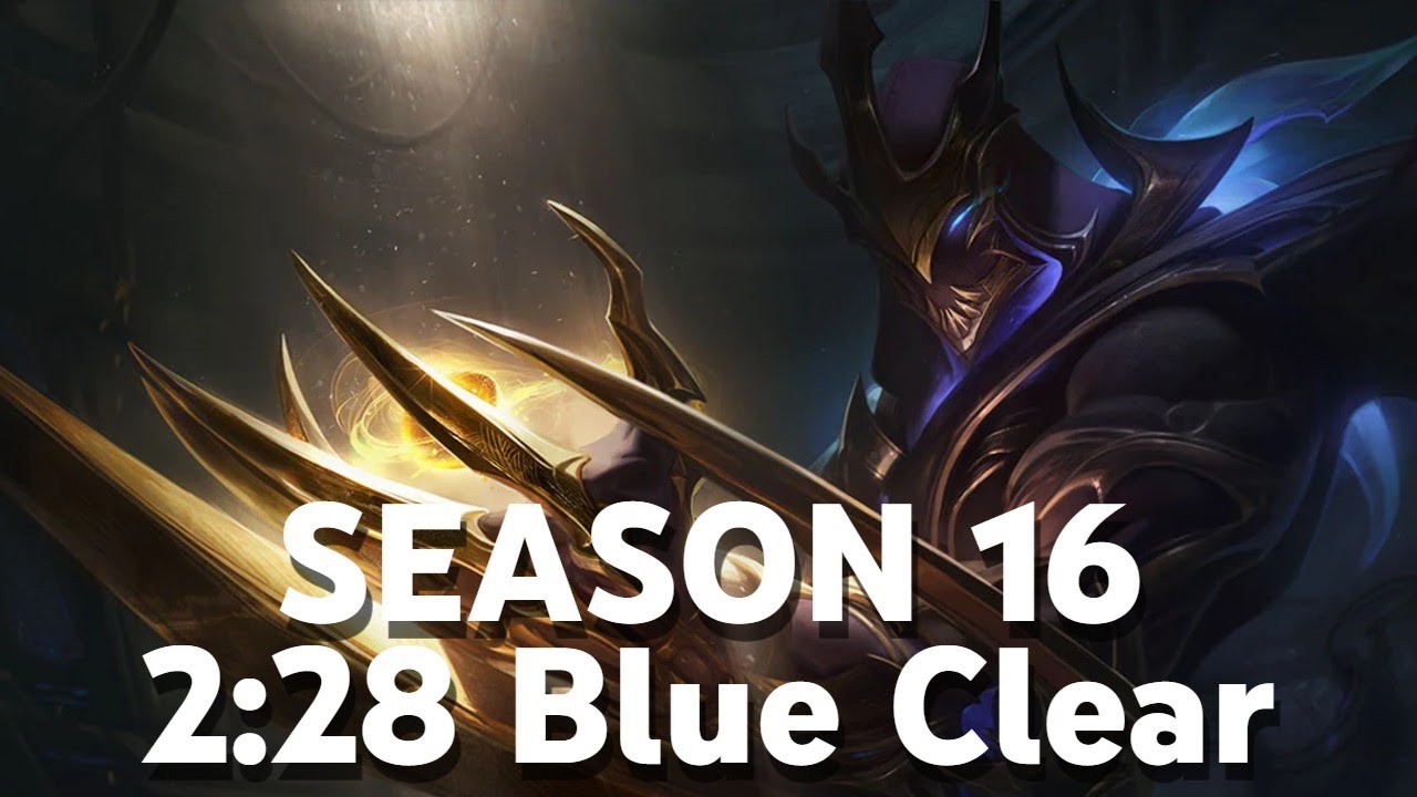 SEASON 16 ZED 2:28 1 SMITE BLUE START FULL CLEAR