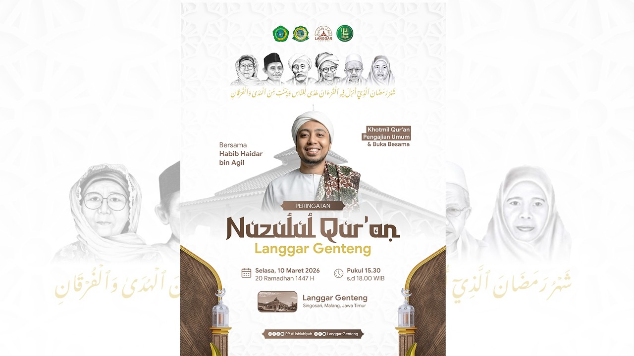 LIVE Peringatan Nuzulul Qur'an Langgar Genteng SINGOSARI MALANG
