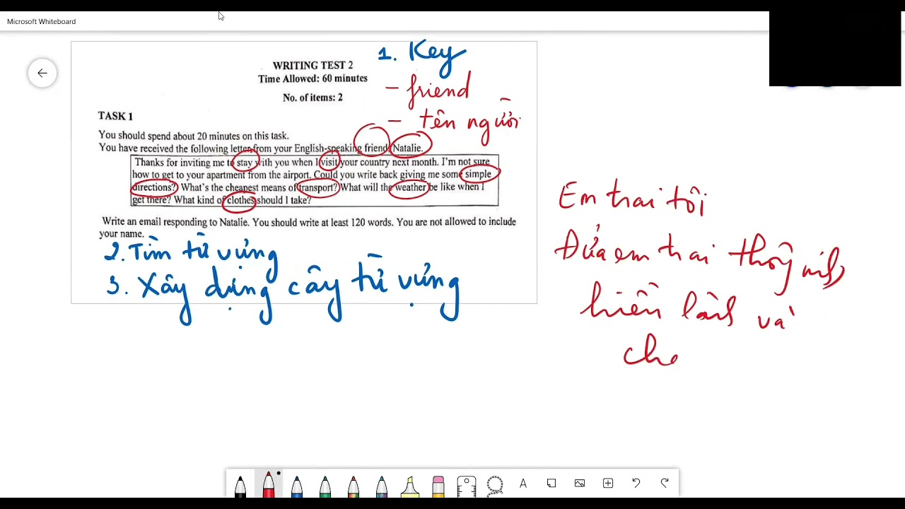 Vstep writing