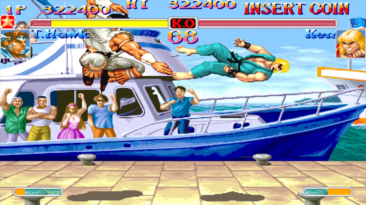 Super Street Fighter II Turbo (Arcade 1CC Hardest Difficulty) - T. Hawk Playthrough