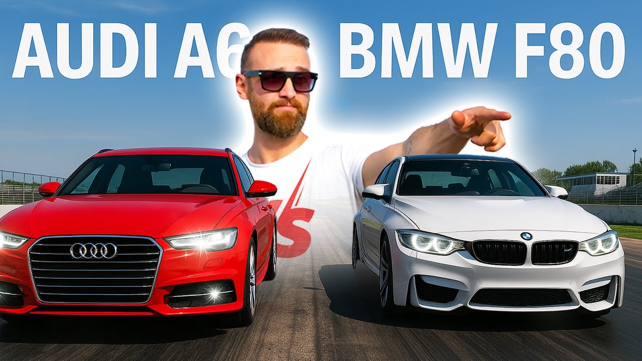 ცოფიანი AUDI - BMW F30-ის წინააღმდეგ