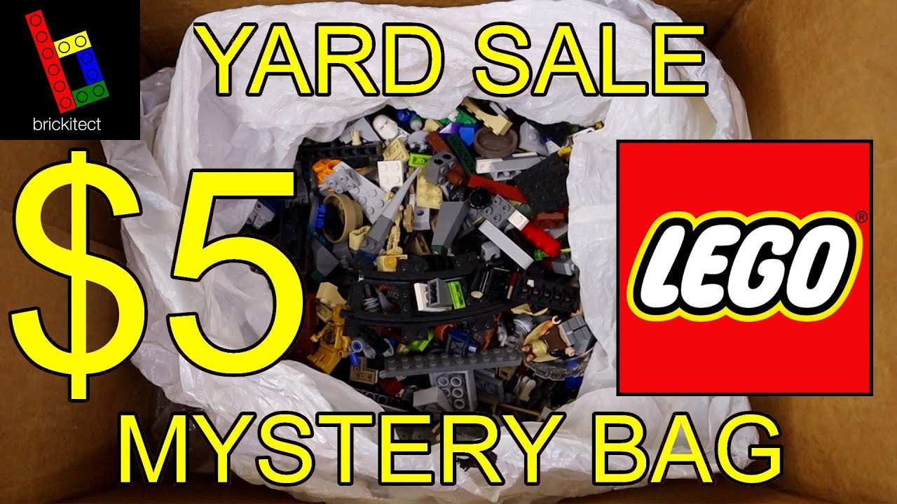 Таинственная сумка LEGO со дворовой распродажи за 5 долларов (давайте выбросим ее!)