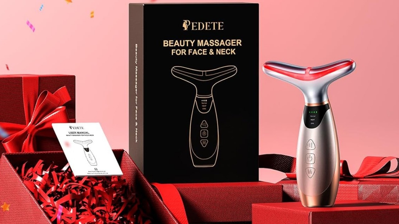 🌡️ Melt Away Wrinkles! | Heated 7-Color LED Facial Lift 💆‍♀️