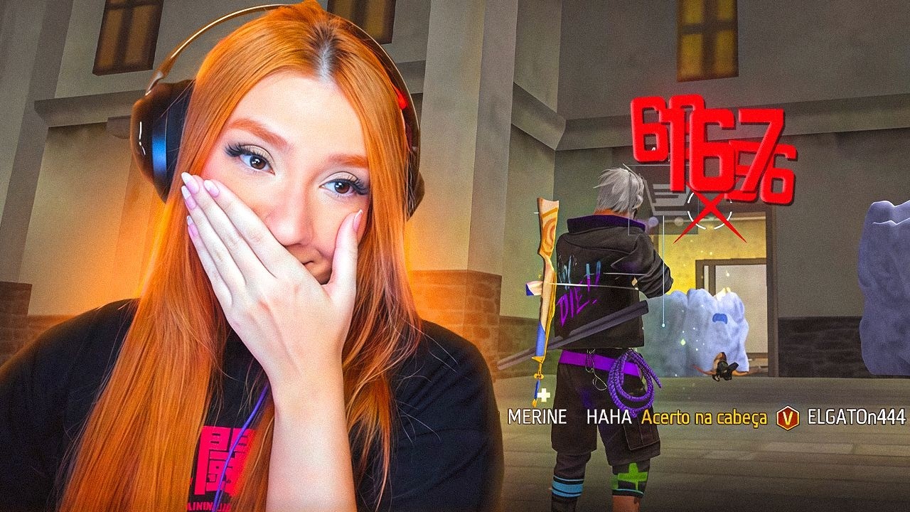 JOGANDO COM INSCRITOS 🔥 RAINHA DA RANQUEADA!!! 🔥 merine lives free fire